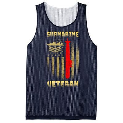 Submarine Veteran Mesh Reversible Basketball Jersey Tank