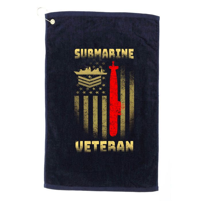 Submarine Veteran Platinum Collection Golf Towel