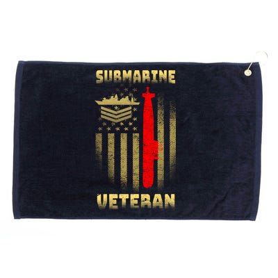 Submarine Veteran Grommeted Golf Towel