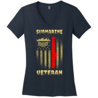 Submarine Veteran Women's V-Neck T-Shirt