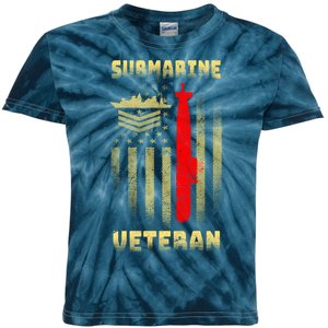 Submarine Veteran Kids Tie-Dye T-Shirt