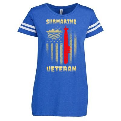 Submarine Veteran Enza Ladies Jersey Football T-Shirt