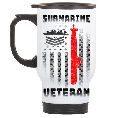 Submarine Veteran Stainless Steel Travel Mug