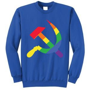 Soviet Union Communist Flag Hammer And Sickle Lgbtq Rainbow Gift Sweatshirt