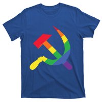 Soviet Union Communist Flag Hammer And Sickle Lgbtq Rainbow Gift T-Shirt