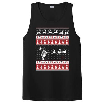 Singing Ugly Christmas Xmas Gift PosiCharge Competitor Tank