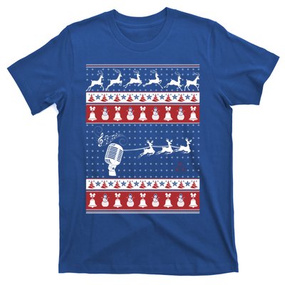 Singing Ugly Christmas Xmas Gift T-Shirt