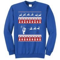 Singing Ugly Christmas Xmas Gift Tall Sweatshirt