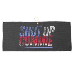 Shut Up Commie Large Microfiber Waffle Golf Towel