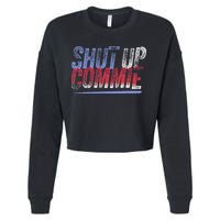 Shut Up Commie Cropped Pullover Crew
