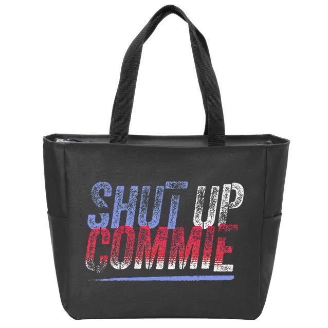 Shut Up Commie Zip Tote Bag