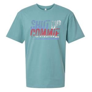 Shut Up Commie Sueded Cloud Jersey T-Shirt