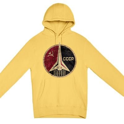 Soviet Union CCCP Vintage Premium Pullover Hoodie