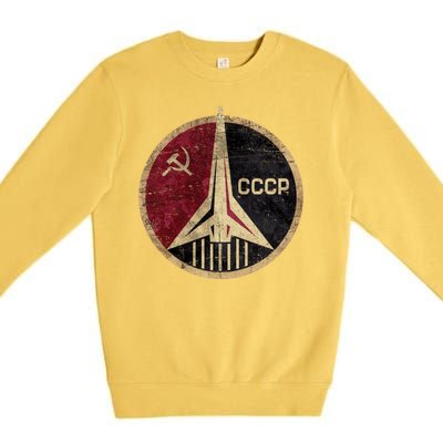 Soviet Union CCCP Vintage Premium Crewneck Sweatshirt