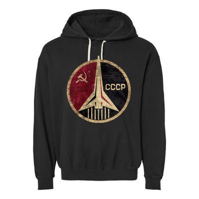 Soviet Union CCCP Vintage Garment-Dyed Fleece Hoodie
