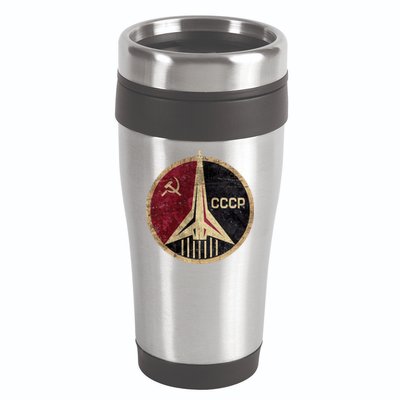 Soviet Union CCCP Vintage 16oz Travel Tumbler