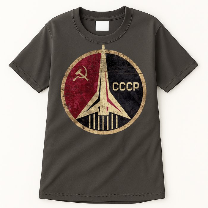 Soviet Union CCCP Vintage Tall T-Shirt