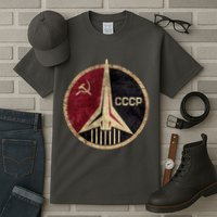 Soviet Union CCCP Vintage Tall T-Shirt