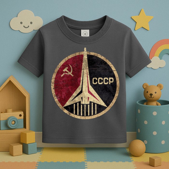 Soviet Union CCCP Vintage Toddler T-Shirt