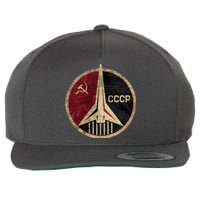 Soviet Union CCCP Vintage Wool Snapback Cap