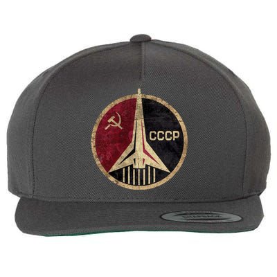 Soviet Union CCCP Vintage Wool Snapback Cap