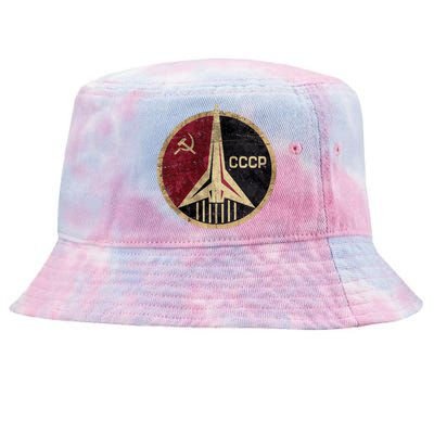 Soviet Union CCCP Vintage Tie-Dyed Bucket Hat