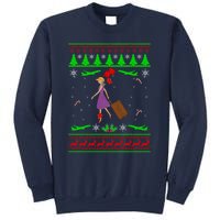 Stewardess Ugly Christmas Sweatshirt