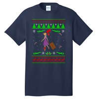 Stewardess Ugly Christmas Tall T-Shirt