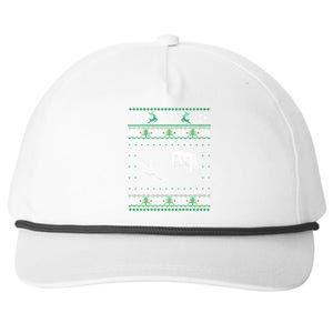 Soccer Ugly Christmas Snapback Five-Panel Rope Hat