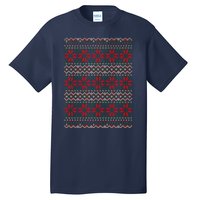 Snowflake Ugly Christmas Tall T-Shirt