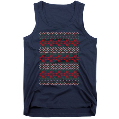 Snowflake Ugly Christmas Tank Top