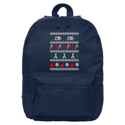 Sewing Ugly Christmas 16 in Basic Backpack