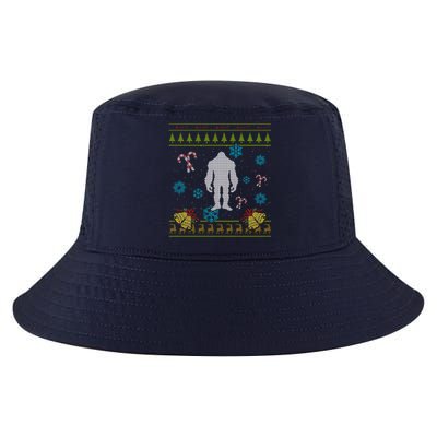 Sasquatch Ugly Christmas Cool Comfort Performance Bucket Hat