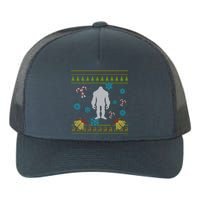 Sasquatch Ugly Christmas Yupoong Adult 5-Panel Trucker Hat