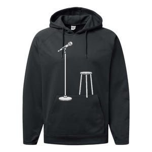 Stand Up Comedy Performance Fleece Hoodie