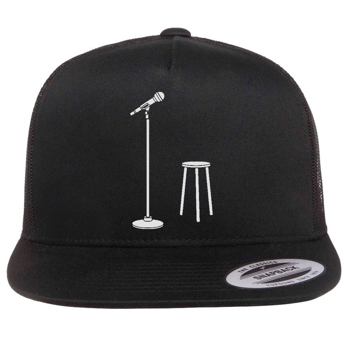 Stand Up Comedy Flat Bill Trucker Hat
