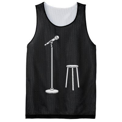 Stand Up Comedy Mesh Reversible Basketball Jersey Tank