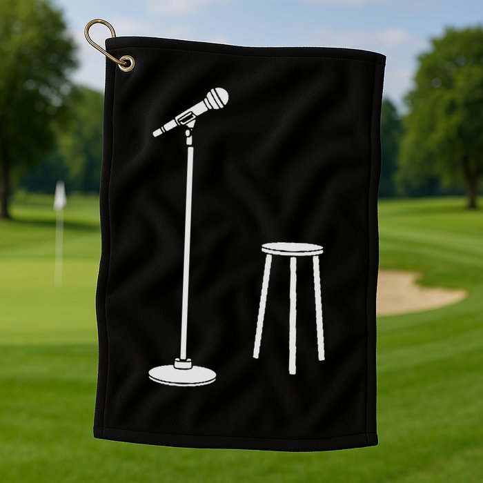 Stand Up Comedy Golf Towel