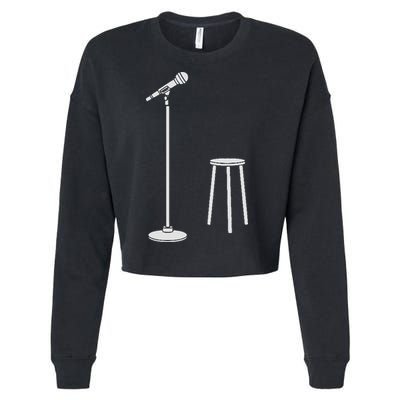 Stand Up Comedy Cropped Pullover Crew