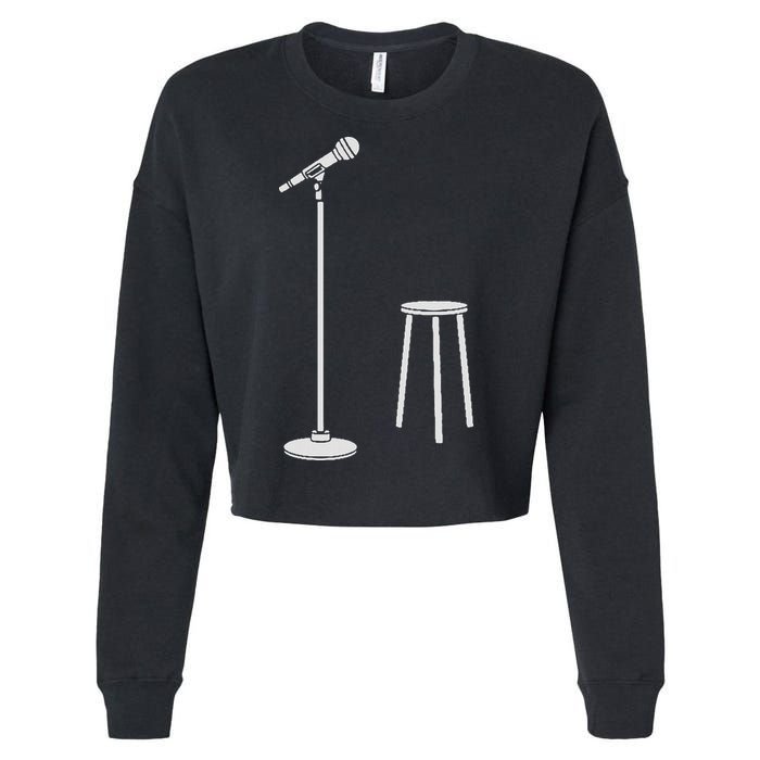Stand Up Comedy Cropped Pullover Crew
