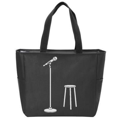 Stand Up Comedy Zip Tote Bag