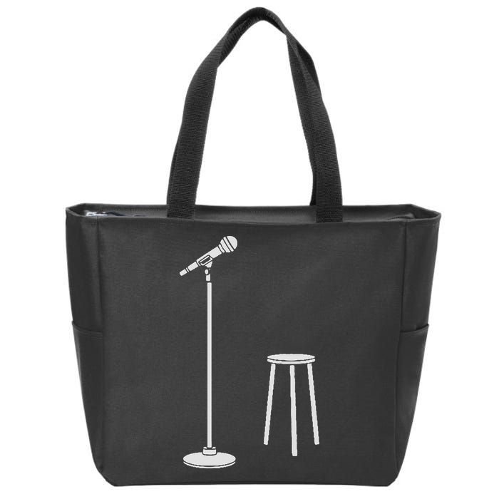 Stand Up Comedy Zip Tote Bag