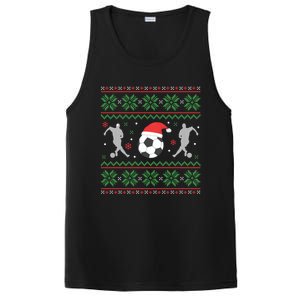 Soccer Ugly Christmas Sweater Funny Xmas Soccer Cute Gift PosiCharge Competitor Tank