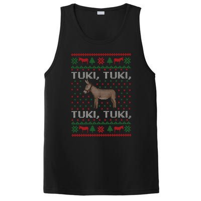 Spanish Ugly Christmas Tuki Tuki Mi Burrito Sabanero PosiCharge Competitor Tank