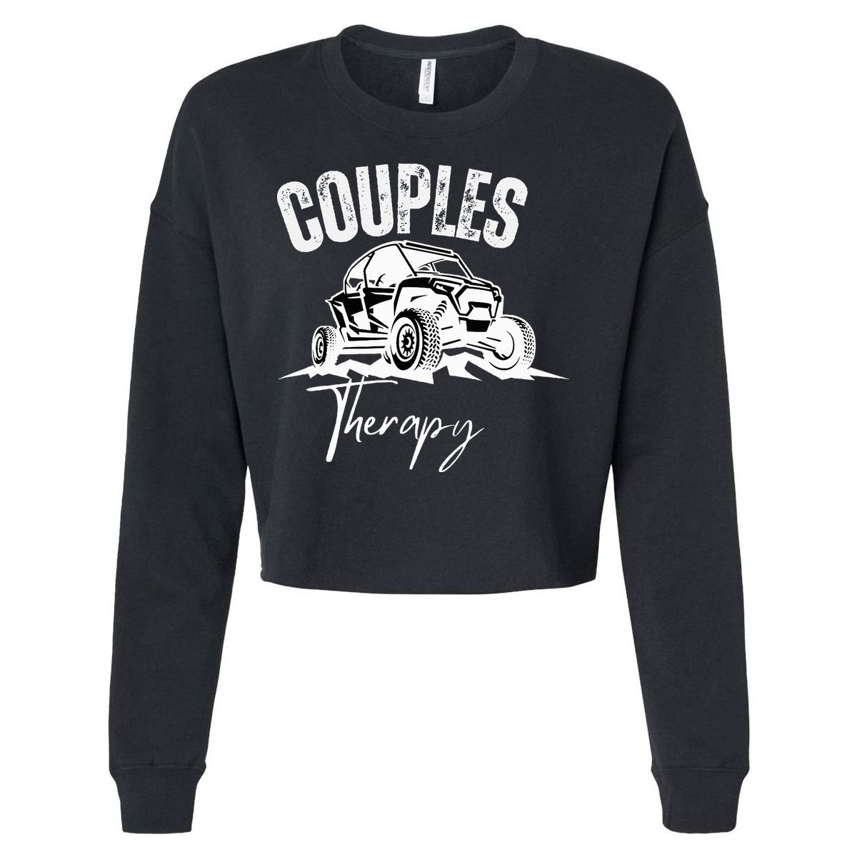 Sxs Utv Couples Therapy Cropped Pullover Crew