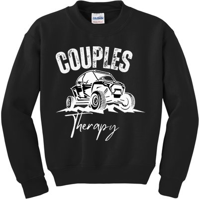 Sxs Utv Couples Therapy Kids Sweatshirt