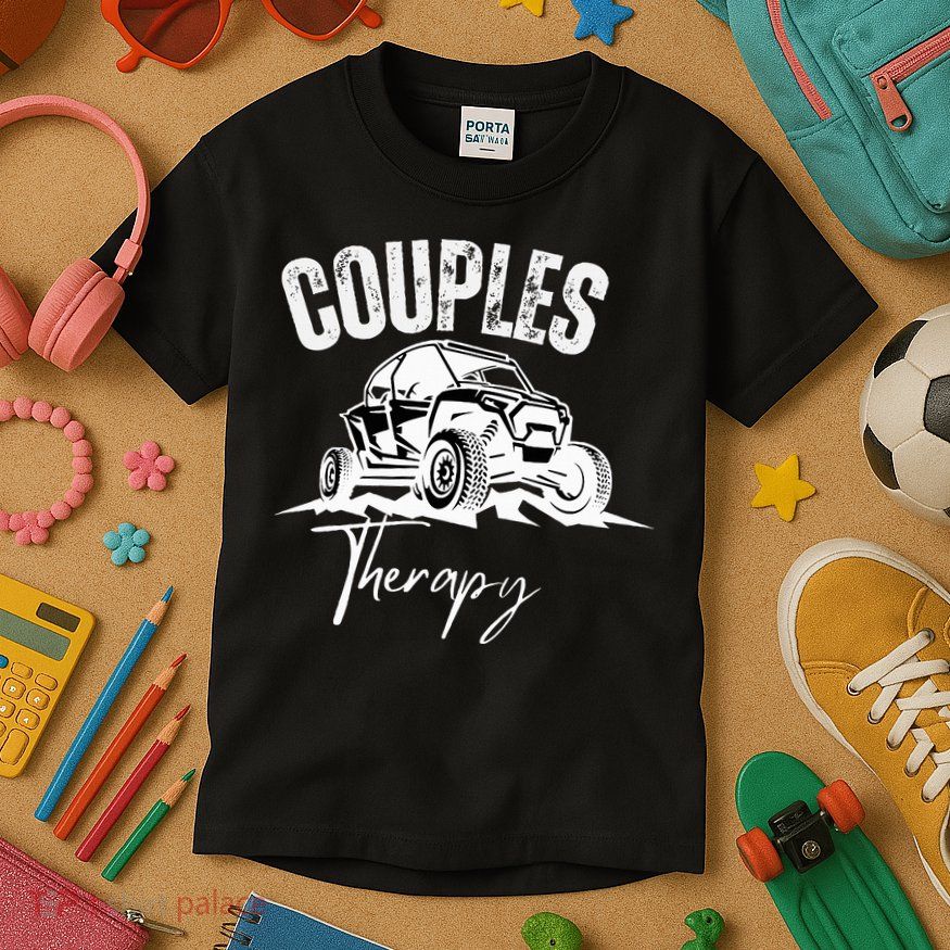 Sxs Utv Couples Therapy Kids T-Shirt