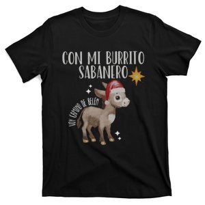 Spanish Ugly Christmas Tuki Tuki Mi Burrito Sabanero T-Shirt