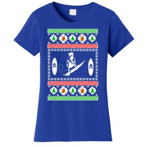 Surfing Ugly Christmas Gift For Mom Or Dad Gift Women's T-Shirt