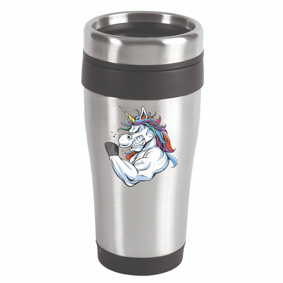 Strong Unicorn Creature 16oz Travel Tumbler